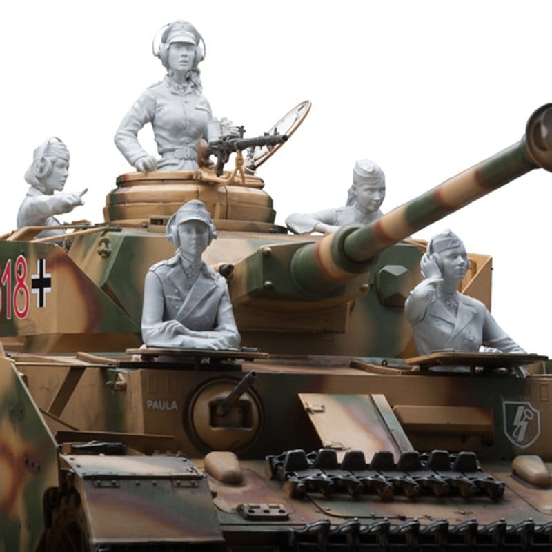 Torro 1:16 Figurenbausatz Pz IV Besatzung weiblich