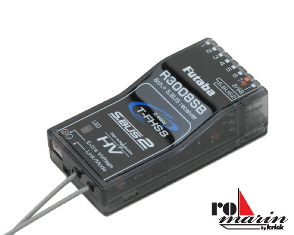 フタバ10JとR3008SB おまけ付き FUTABA 10J送信機とR3008SBのT/R 1