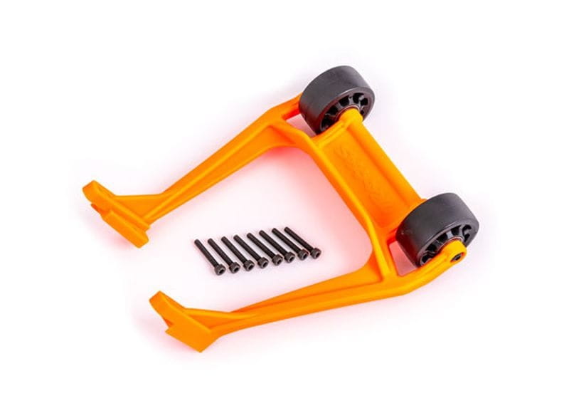 Traxxas Wheelie-Bar orange _montiert_ - RC-Zubehoer