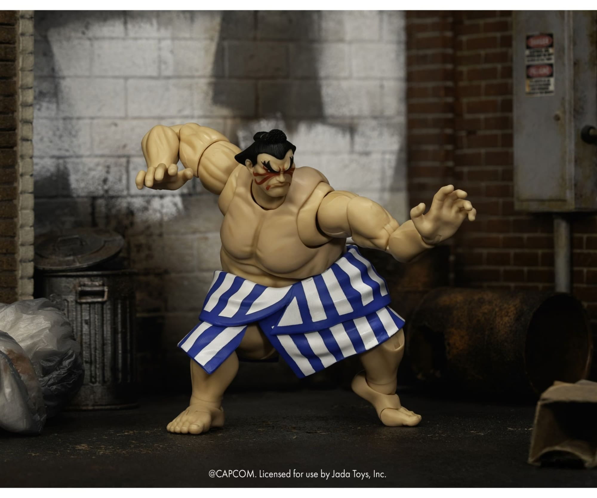 Jada Toys Street Fighter II E. Honda Actionfigur 16 cm 1_12