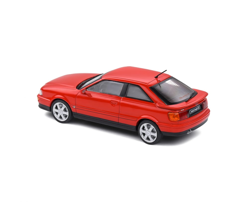 Solido 1_43 Audi S2 Coupe Modellauto rot - Detailgetreue Nachbildung
