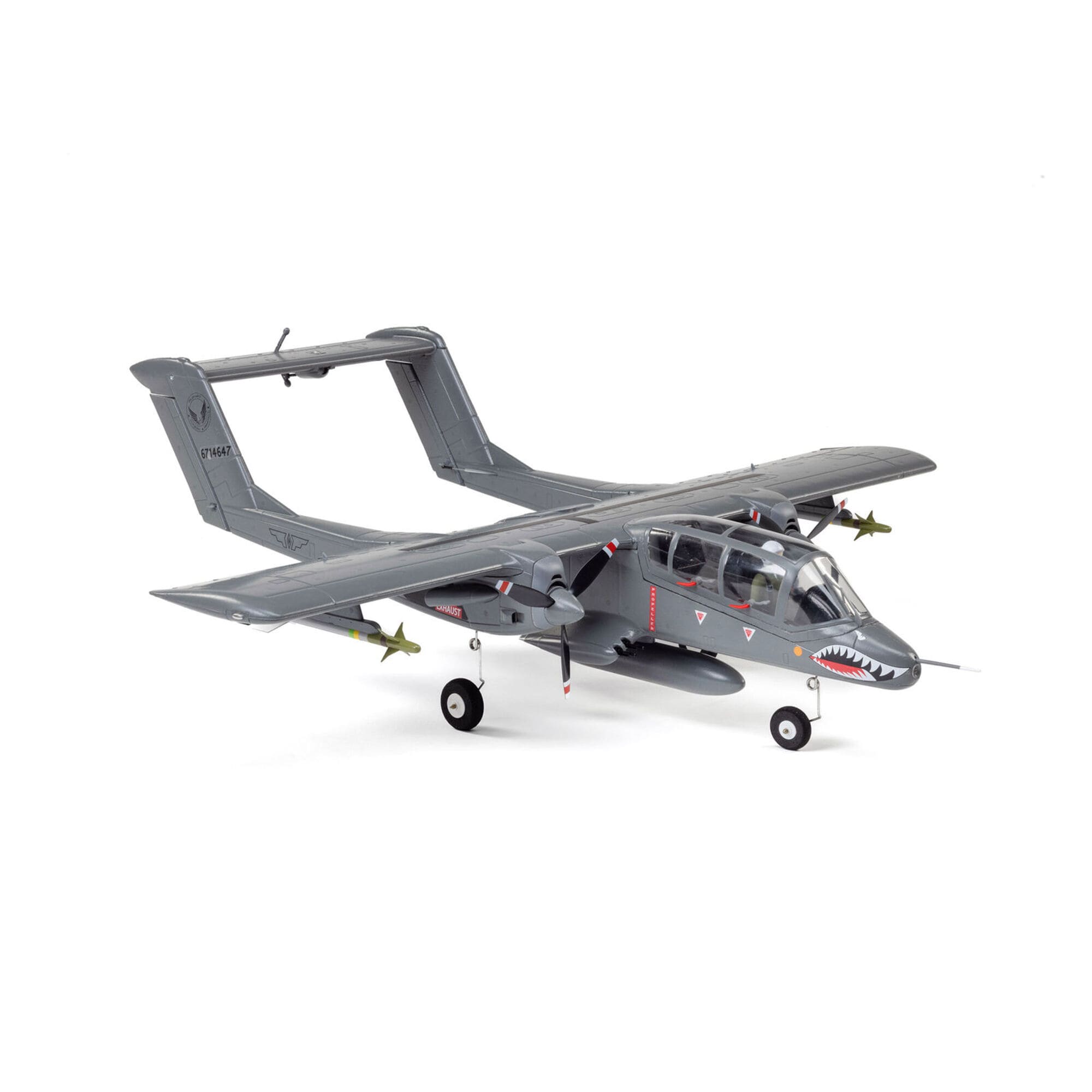 E-flite Micro OV-10 Bronco RC Flugzeug 645 mm BNF Basic AS3X SAFE Select