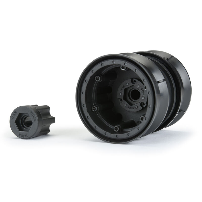 Proline Carbine 1.9 Black Dually Wheels for Crawlers F/R Proline Carbine 1.9 Black Dually Wheels for Crawlers F/R