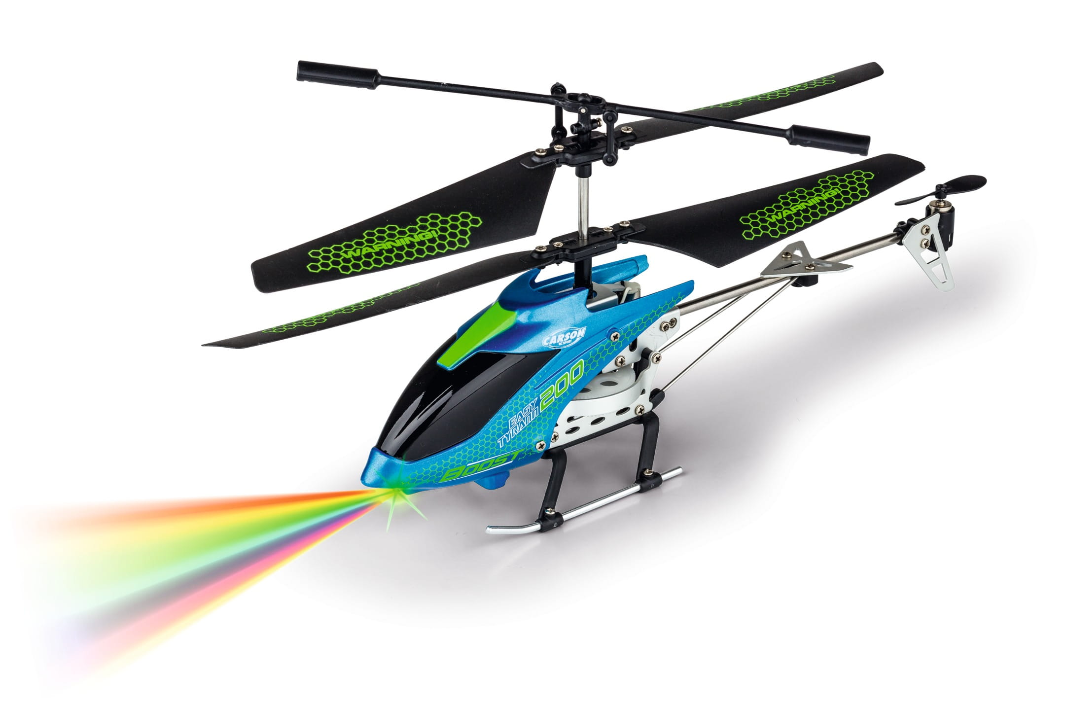 Carson RC Koaxial Hubschrauber Easy Tyrann 200 Boost IR 100% RTF