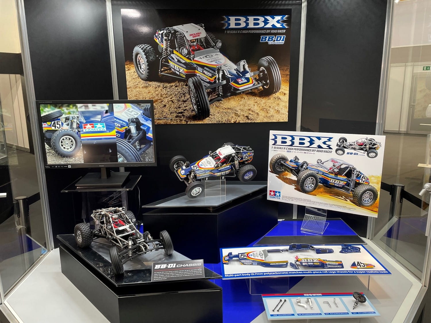 RC Buggy BBX 2WD BB01 Chassi Baukasten Tamiya RC Buggy BBX 2WD BB-01 Chassi Bausatz