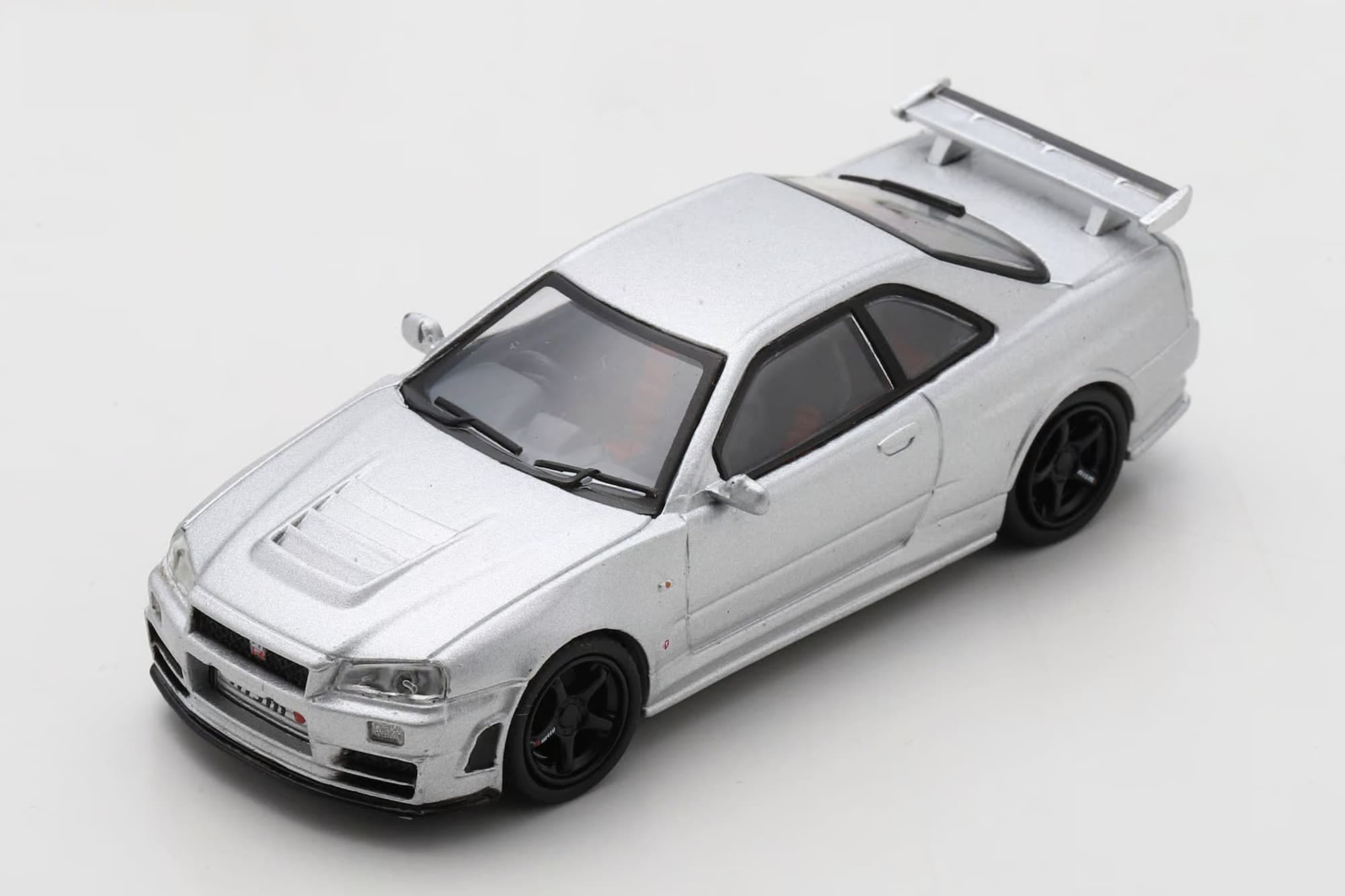 Schuco Nismo R34 GT-R Z-tune Silber 1_64 Sammlermodell