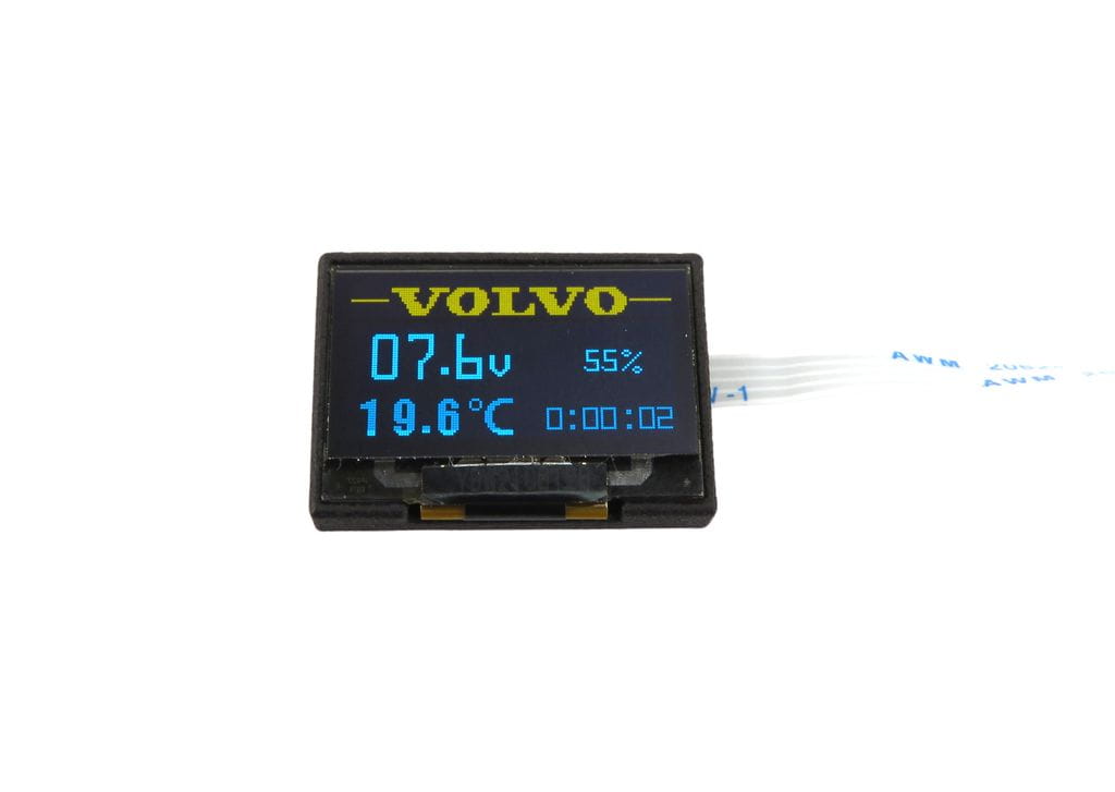Thicon LCD-Tacho für LKW und Baumaschinen