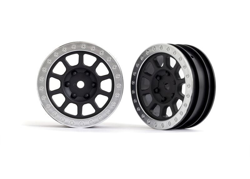 Traxxas Felge Bandit 2.2 Graphite-grau Satin-Chrom vo