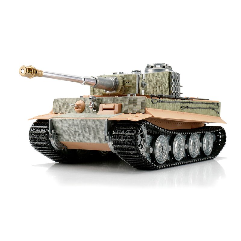 Torro 1:16 RC Panzer Tiger I Späte Ausf. unlackiert BB + Solution Box