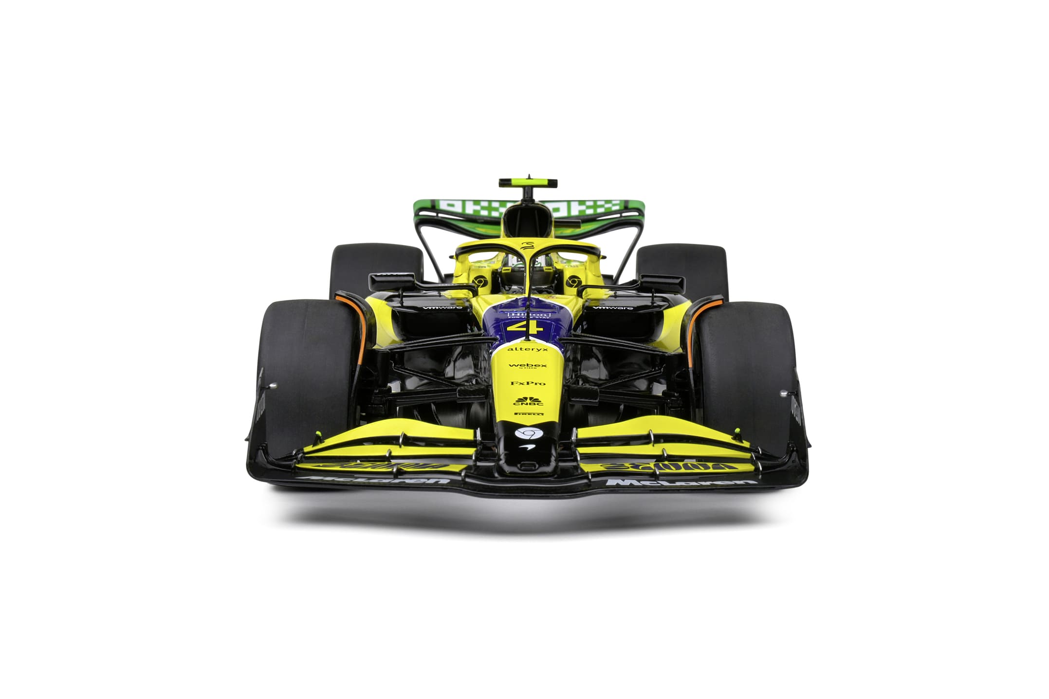McLaren F1 Team MCL38 1_18 Modellauto Monaco GP 2024 Lando Norris