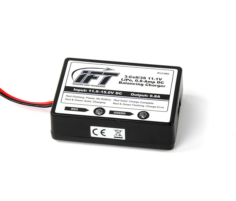 Robitronic 308C 3-Cell_3S 11_1V LiPo_ 0.8-Amp DC Balancing Charger_ Evo - RC-Zubehoer