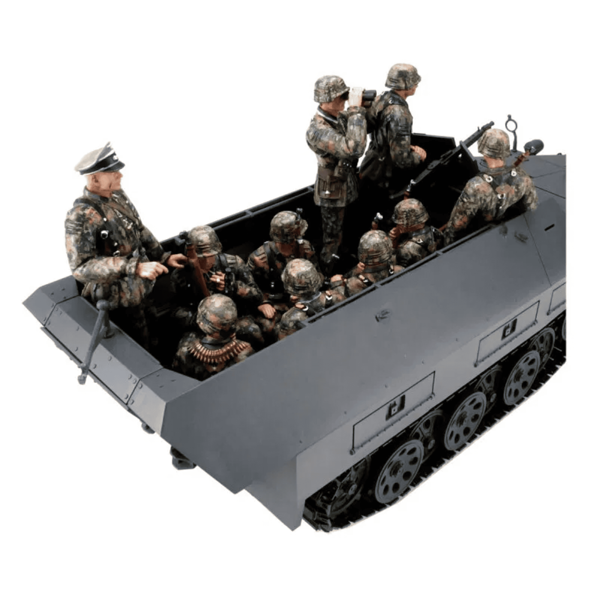 Torro 1:16 Sd.Kfz. 251 Figuren Set Besatzung Platanentarn Frühling