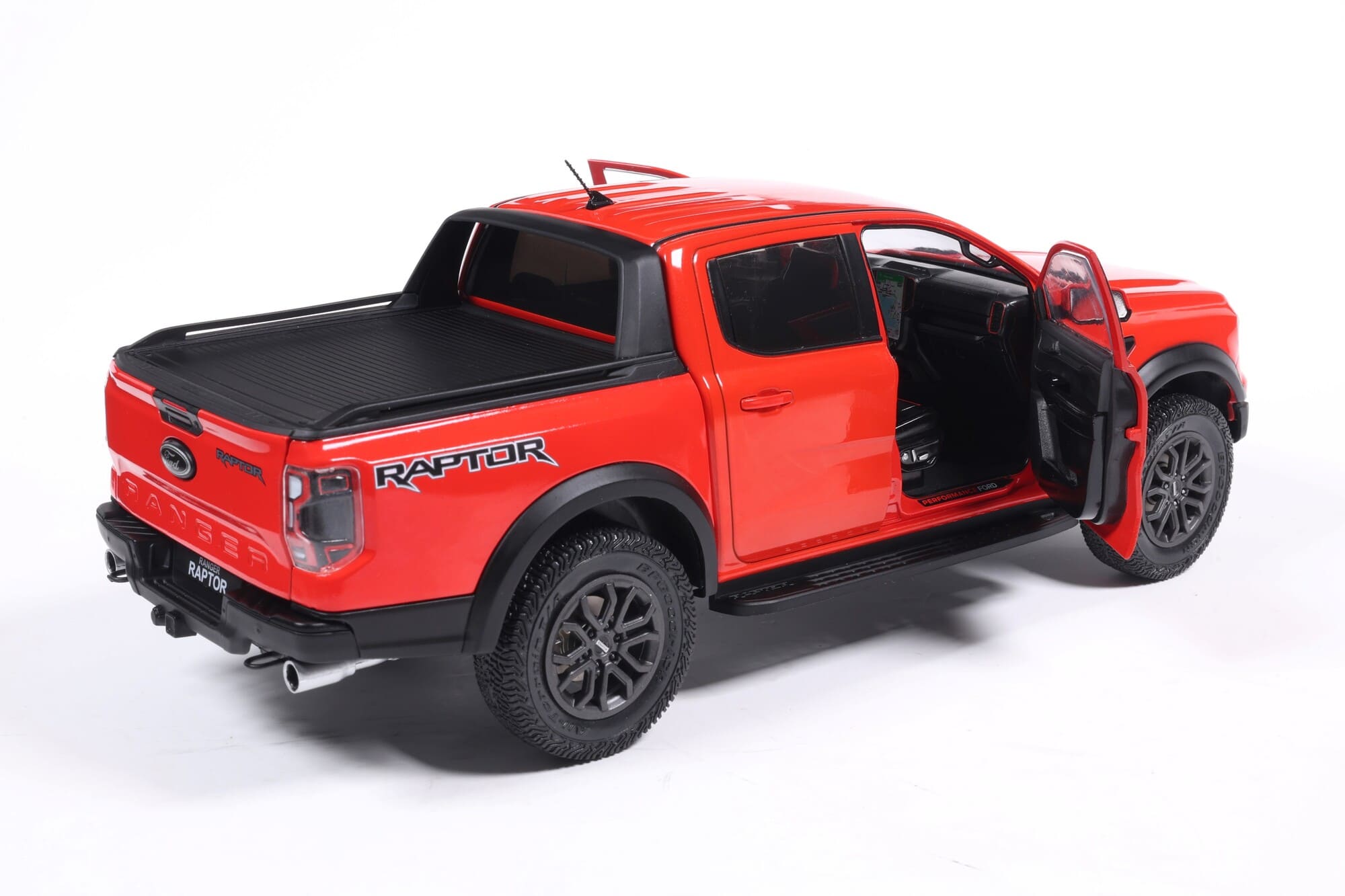 Solido Ford Ranger Raptor 2024 orange Modellauto 1_18