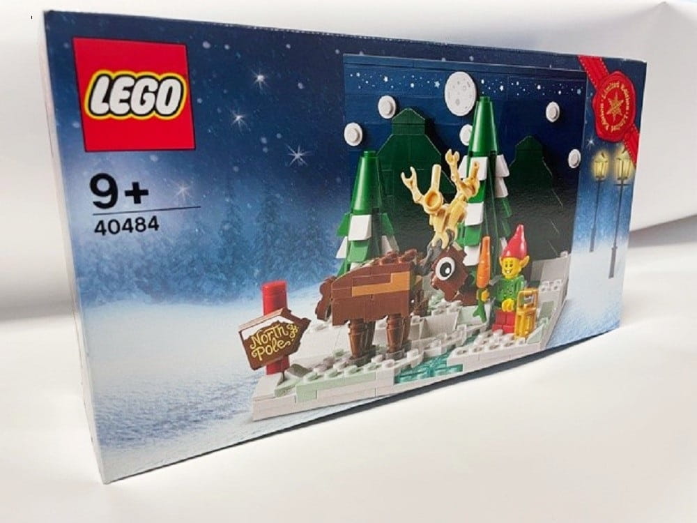 LEGO Exklusiv Set Vorgarten des Weihnachtsmanns Limitiert 317 Teile