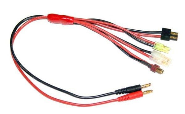 Green RC Ladekabel Gold Banana Plug zu Tamiya / Mini Tamiya / Traxxas / T-Plug Hochstrom Ultra Stecker