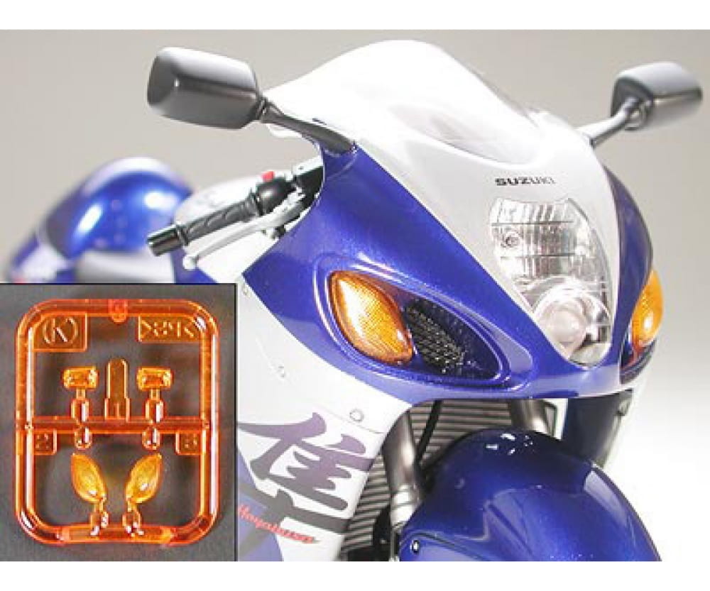 Tamiya Suzuki GSX1300R Hayabusa Street ´98 Motorrad 1:12 Plastik Modellbau Bausatz