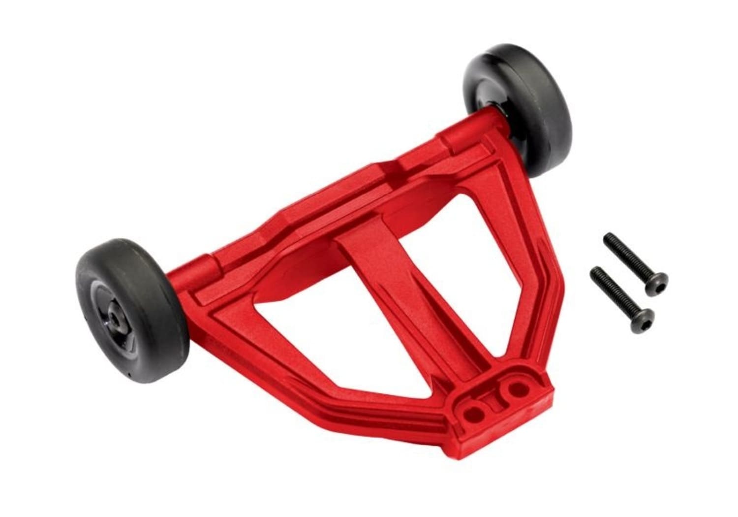 Traxxas Wheelie bar montiert rot - RC-Zubehoer
