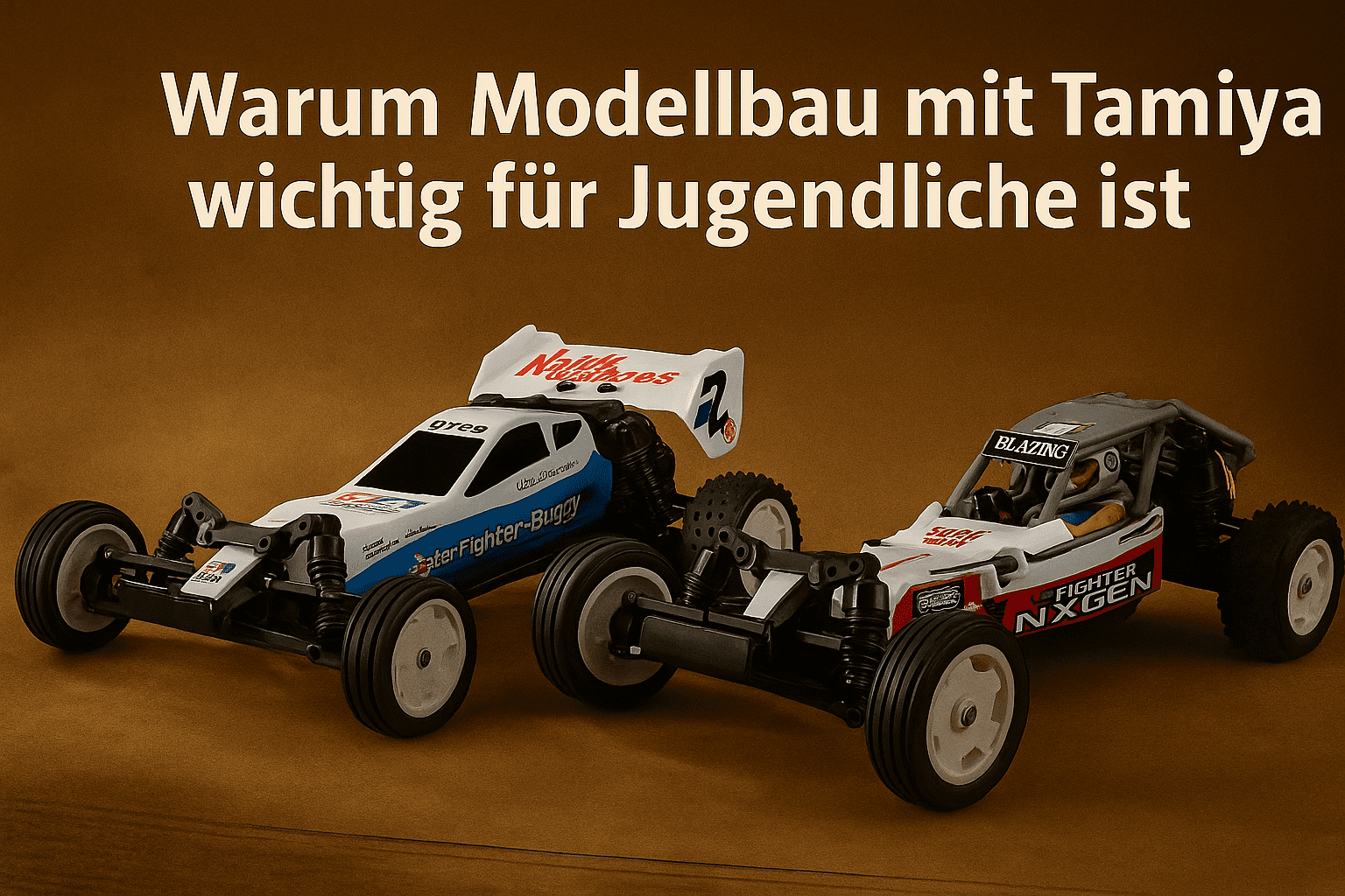 Tamiya Einsteiger-Bausätze für Schüler und Jugendliche im Modellbau
