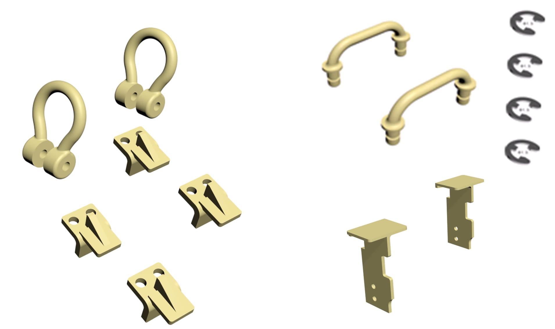 Amewi Anbauteile sand fuer 8x8 Truck - RC-Zubehoer