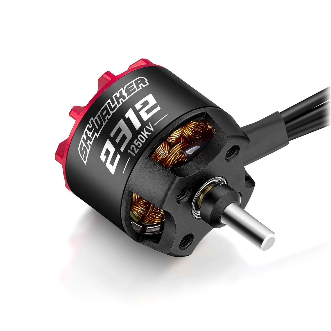 Hobbywing SkyWalker Brushless Motor 2312SL-1250KV-BLACK-G1-HW - RC-Zubehoer