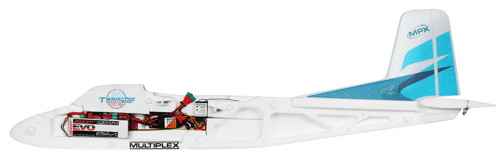 Multiplex TwinStar ND Flugmodellbausatz mit 1420 mm Spannweite