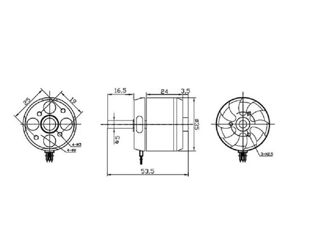 Krick MAX Marine P358 910 KV - RC-Zubehoer