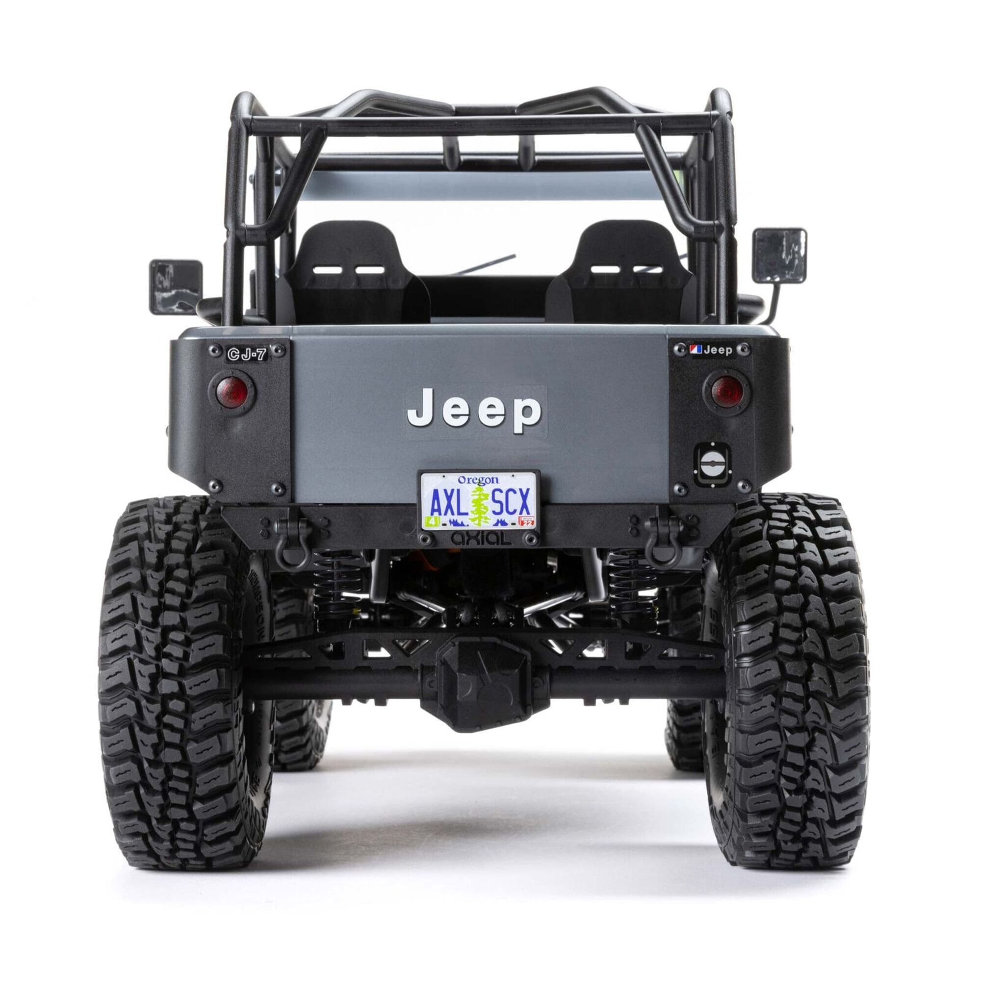 Axial SCX10 III Jeep CJ-7 4x4 RTR – Offiziell lizenzierte Jeep Karosserie in grau