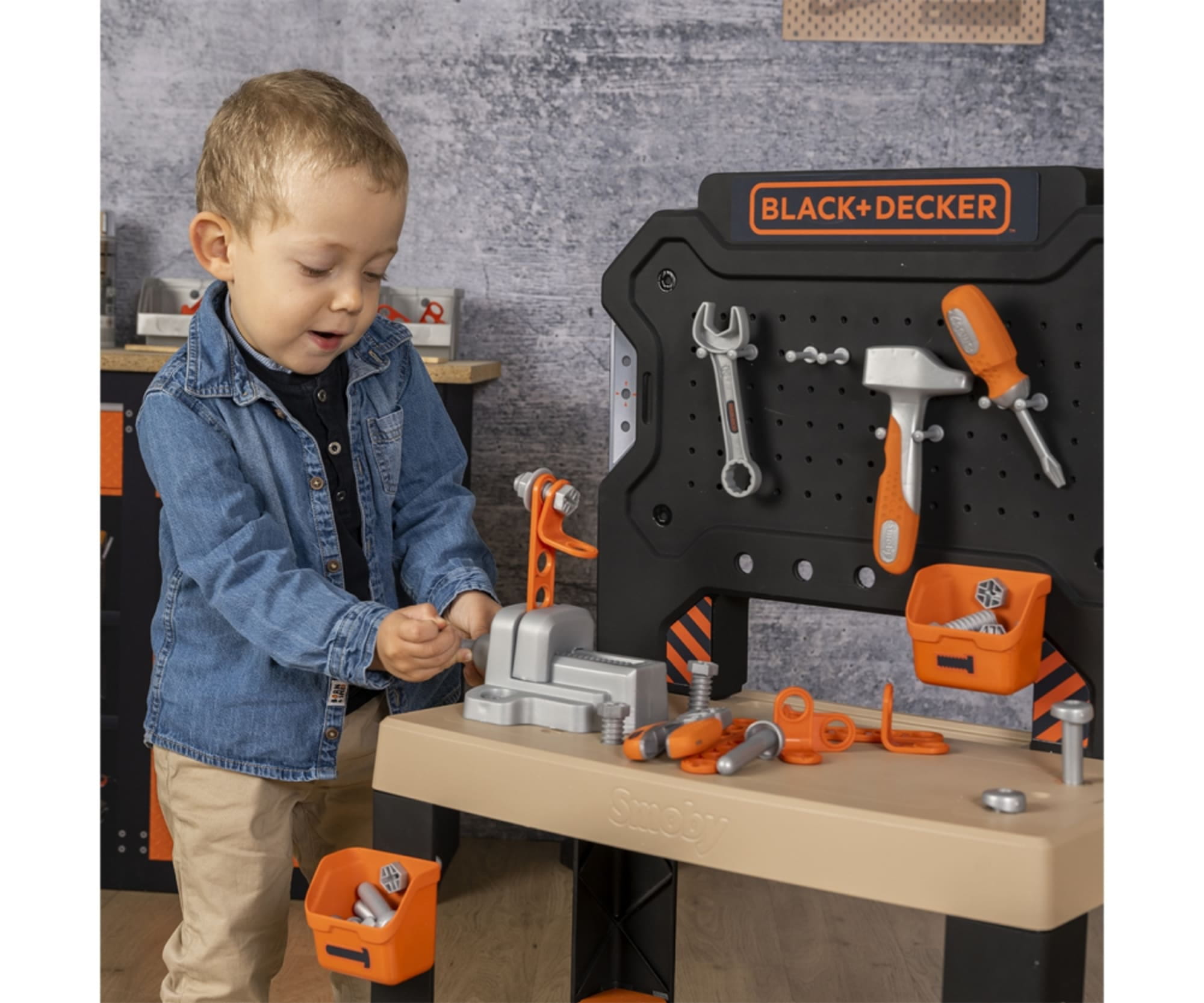 Smoby Black_Decker Werkbank