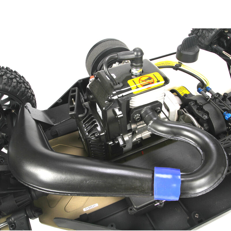 Losi Tuning Exhaust Pipe, 23-30cc 2-Takt Benzin Motoren 5T