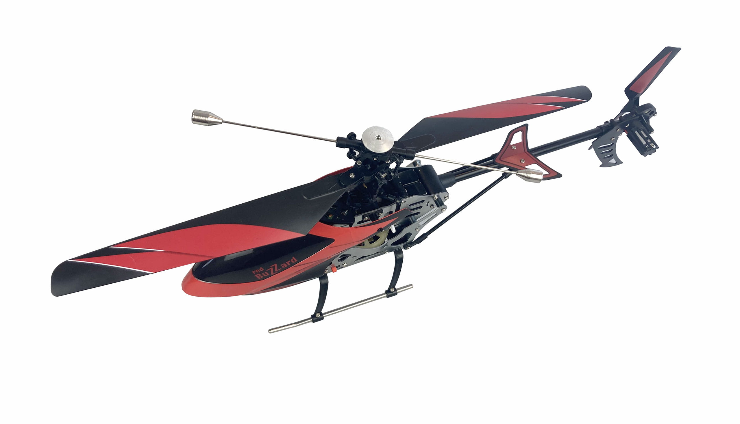 Amewi RC Hubschrauber Buzzard V2 Single-Rotor 4-Kanal RTF rot