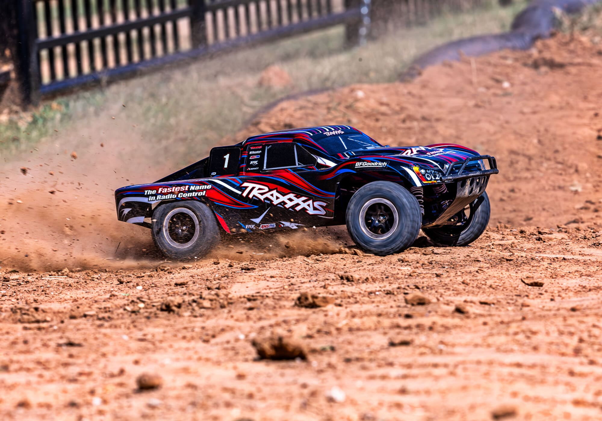 Traxxas Slash 4x4 VXL Clipless rot 1_10 Short-Course RTR fuer RC Modelle