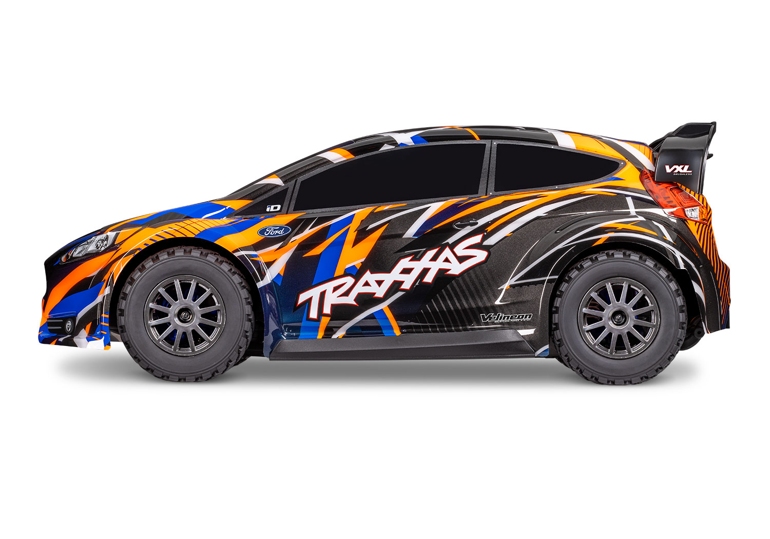 Traxxas Ford Fiesta ST Rally VXL 1_10 RC Auto in Orange