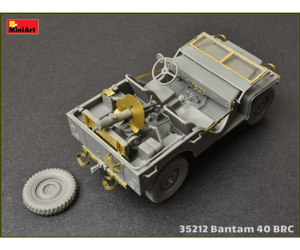 Plastikmodellbau von Miniart 1-35 bantam 40 brc 5 leicht fahrze
