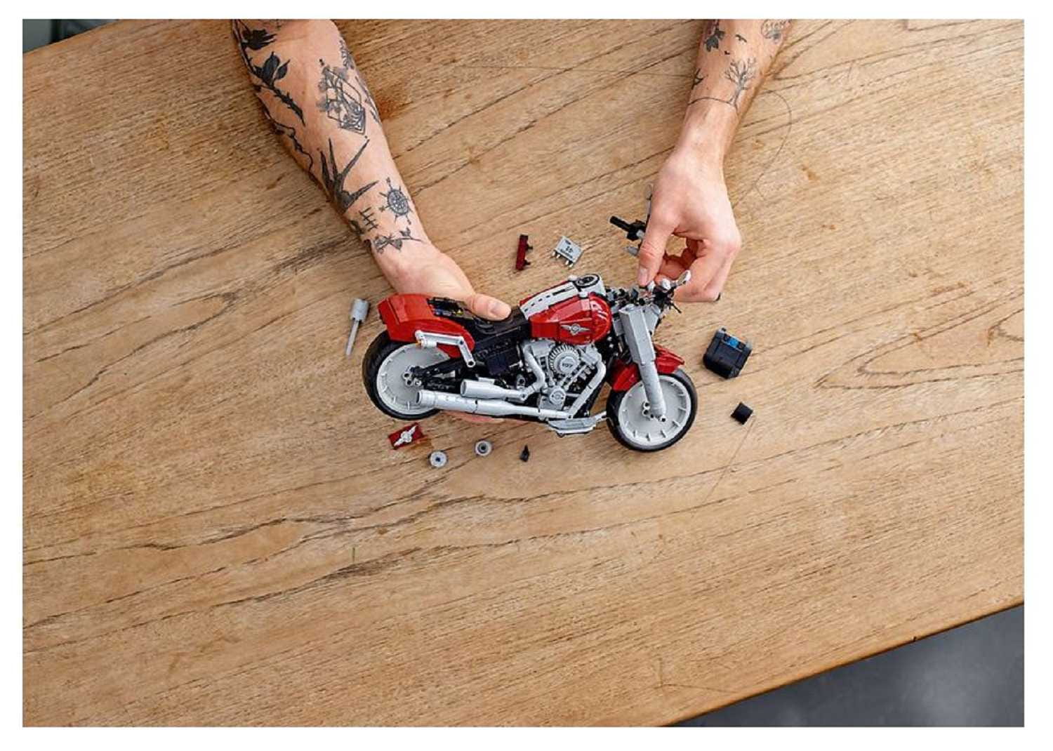 LEGO Harley Davidson Fat Boy Creator Exklusiv Set