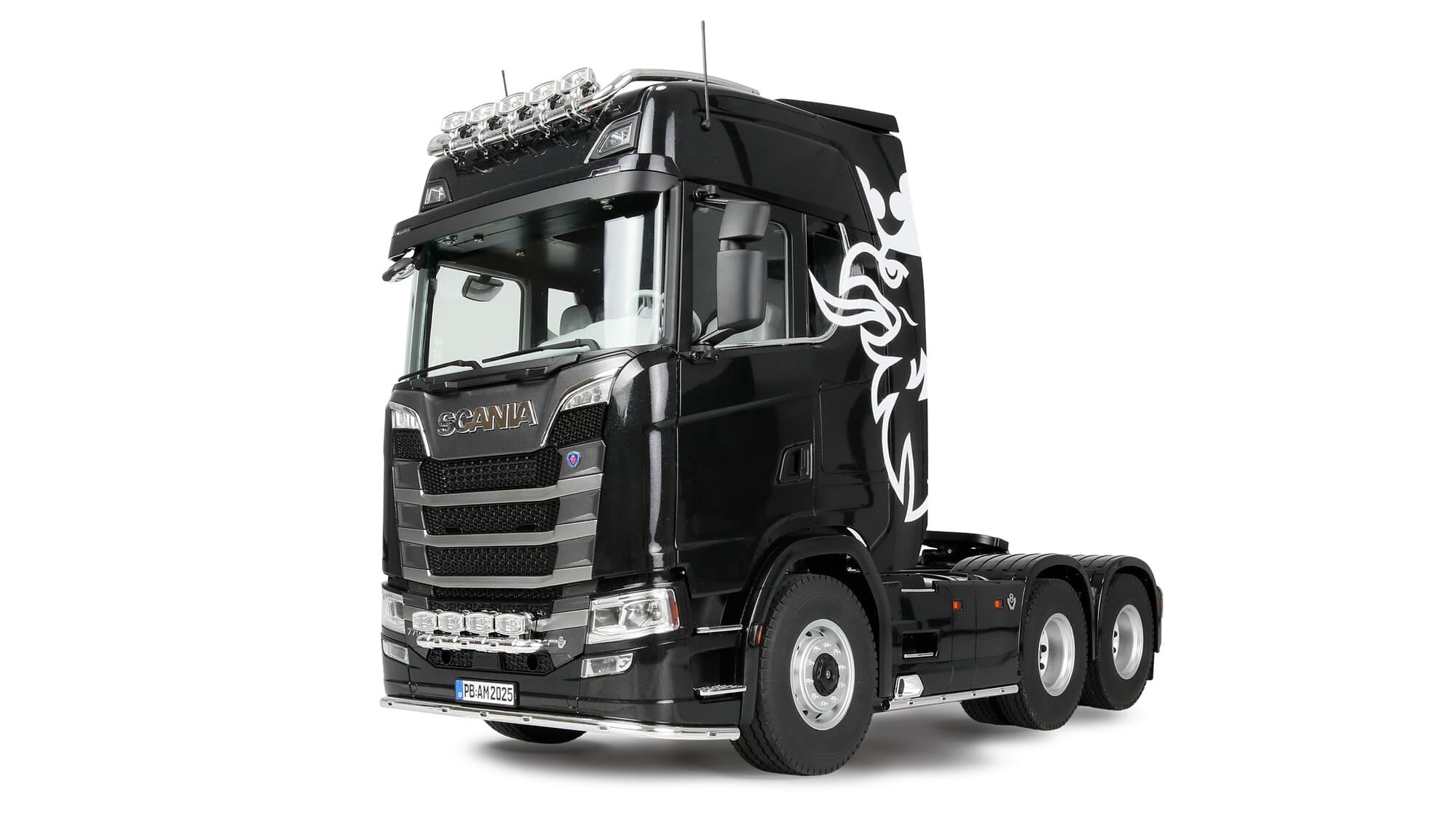 Amewi Scania 770 S RC Truck 6x6 1_14 RTR schwarz Vollmetall