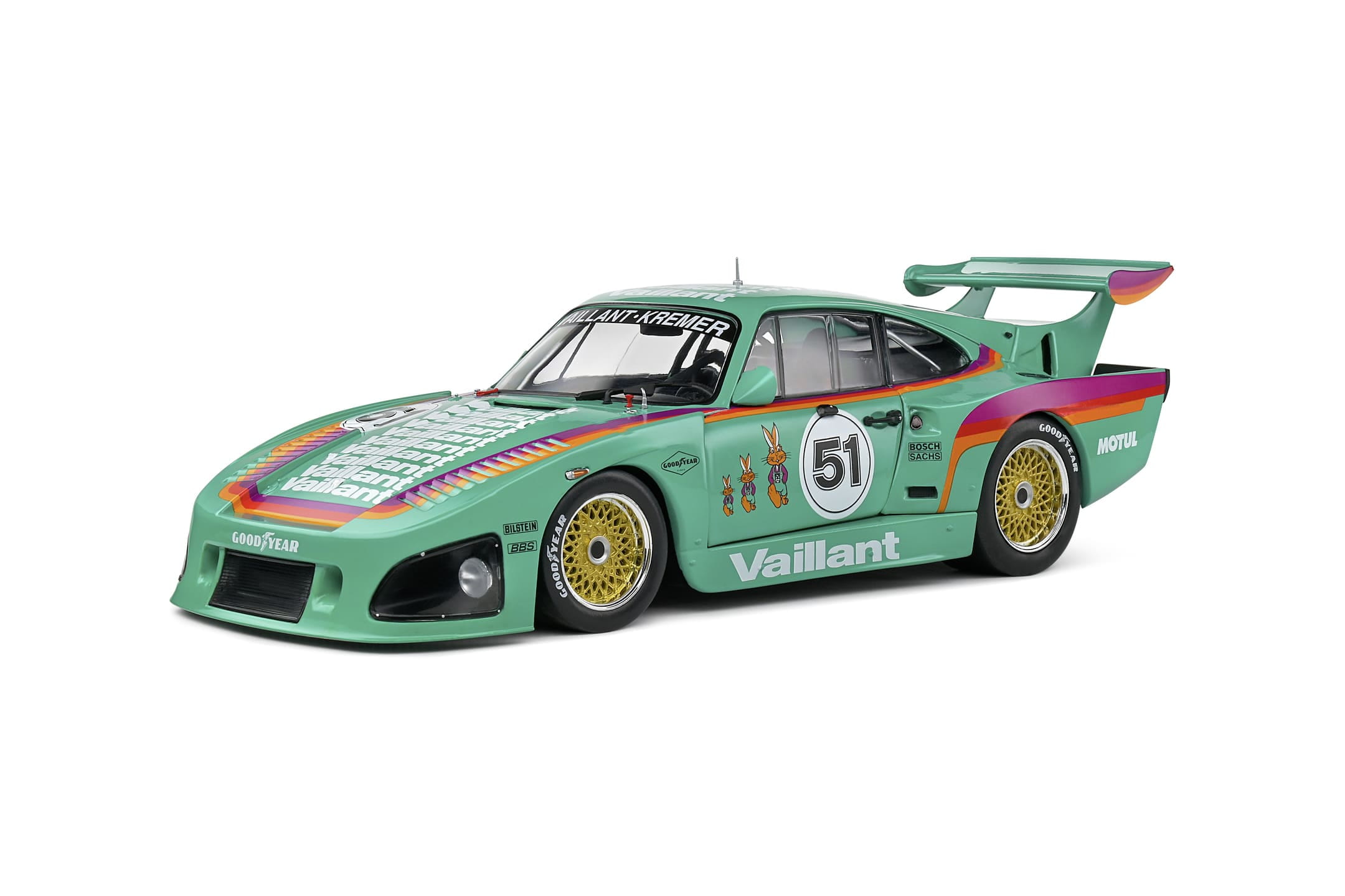 Solido 1_18 Porsche 935 K3 #51 Vaillant gruen - RC-Zubehoer