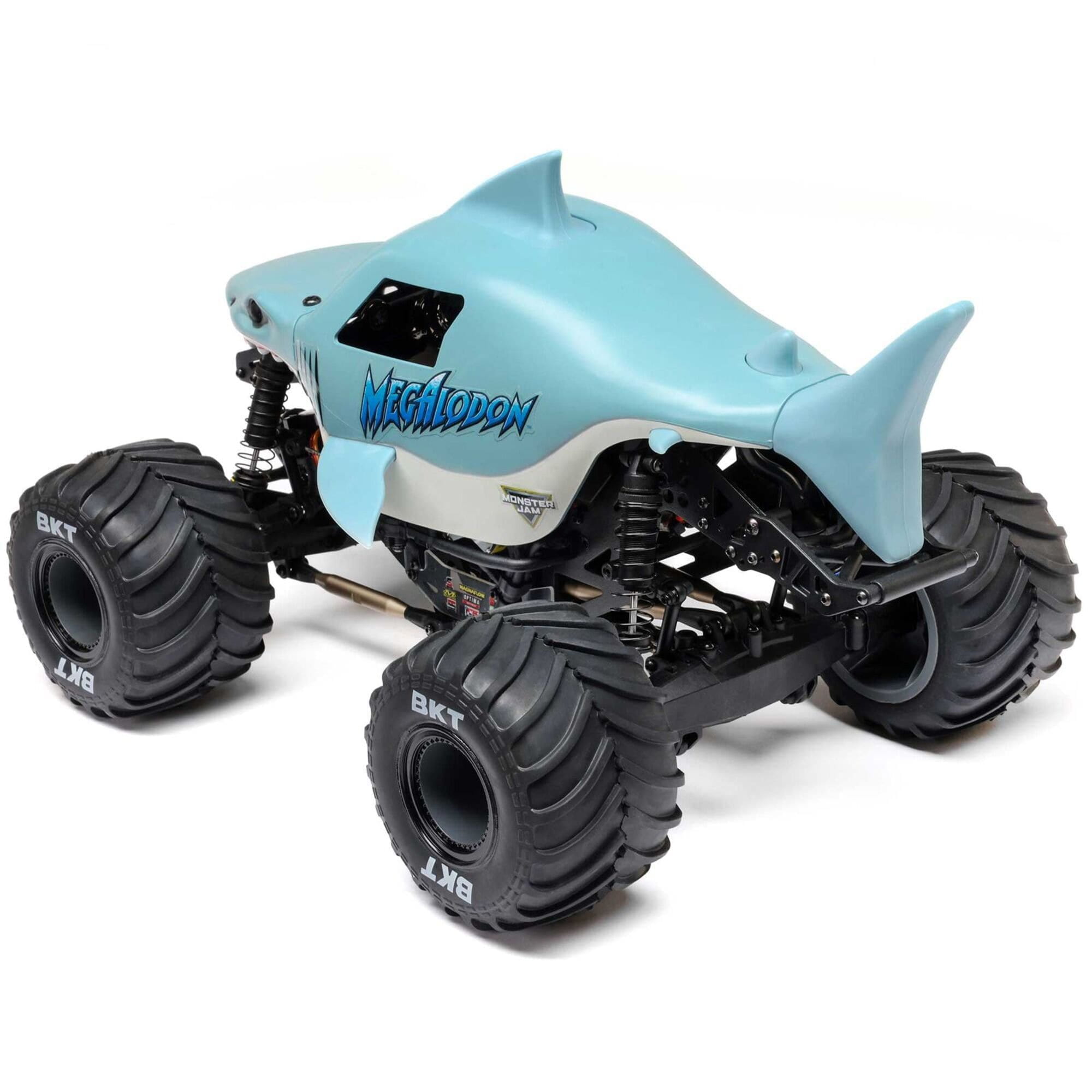 Losi Mini LMT Megalodon 4x4 RTR Monster Truck mit Akku Losi Mini LMT Megalodon 4x4 RTR Monster Truck mit Akku und Ladegeraet