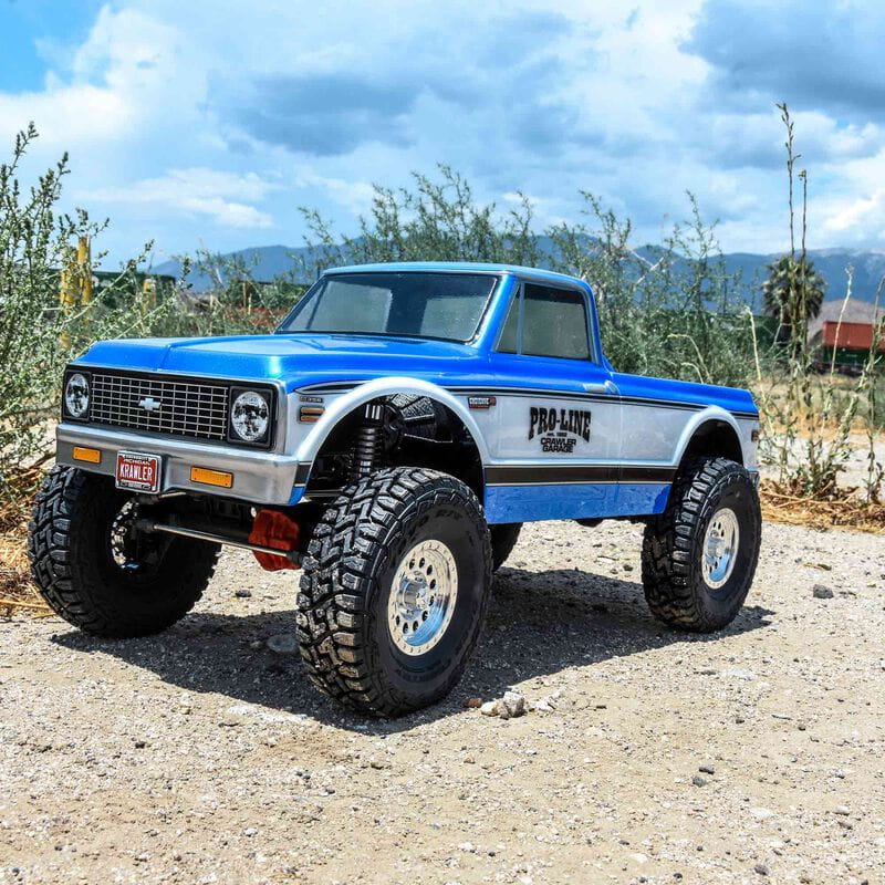 Proline Karosserie 1_10 Chevy K-10 Unlackiert fuer  12.3_ Radstand - RC-Zubehoer
