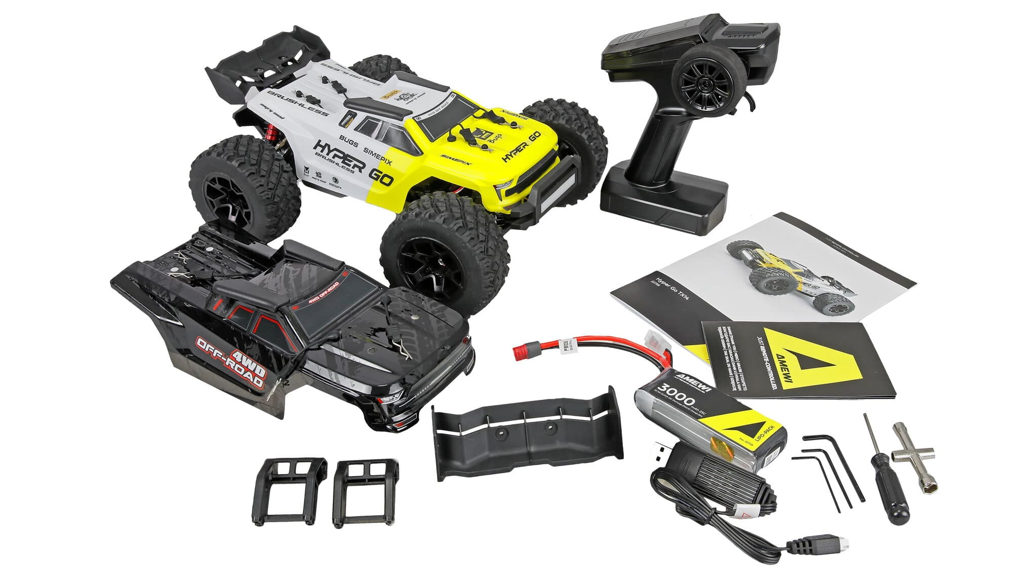 Amewi RC Hyper GO TX14 Truggy brushless 4WD 1_14 RTR - Art_-Nr. 22758