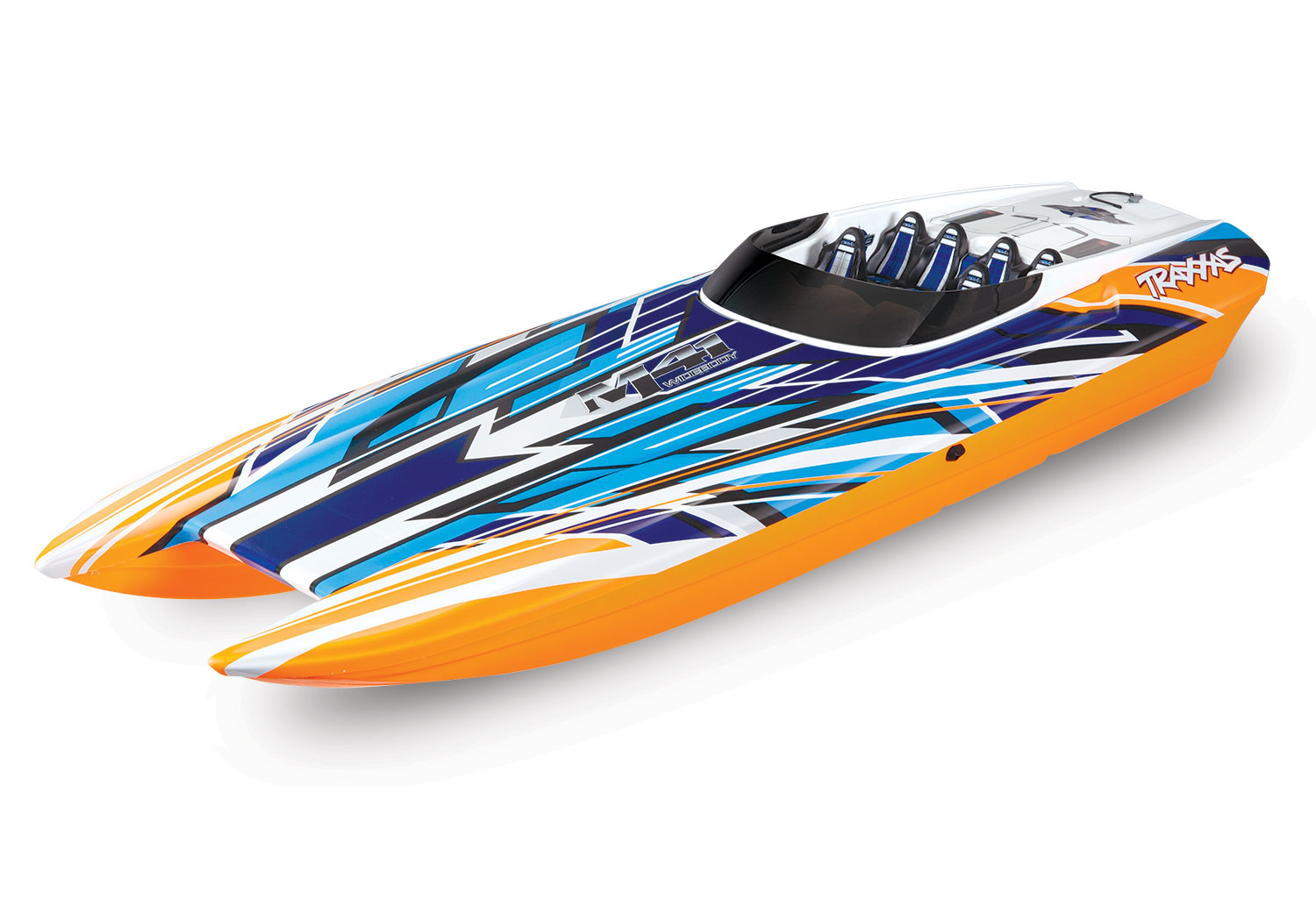 Traxxas DCB M41 40 Zoll Catamaran Brushless Speed Boot +TSM RTR X Orange