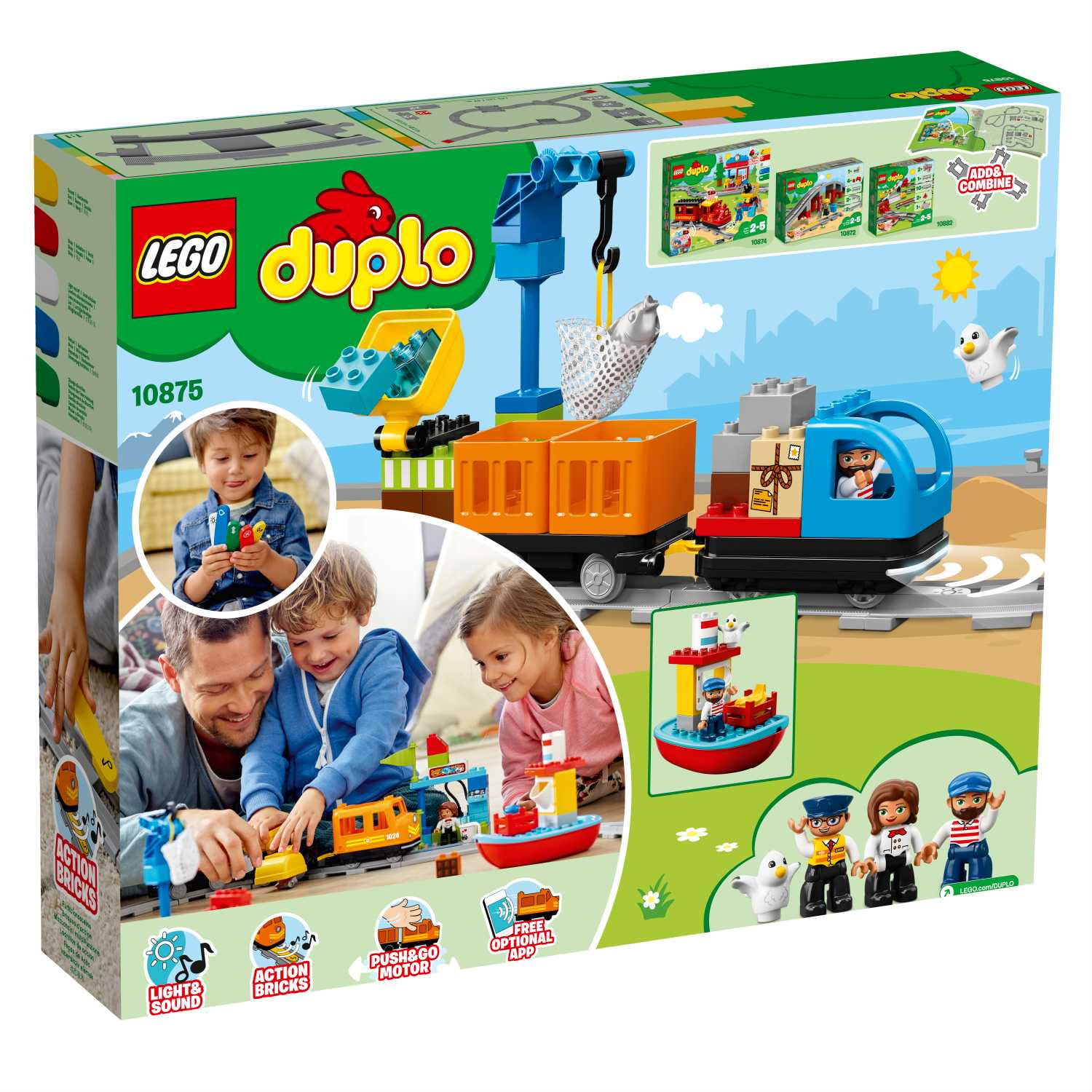 LEGO DUPLO Eisenbahn Güterzug