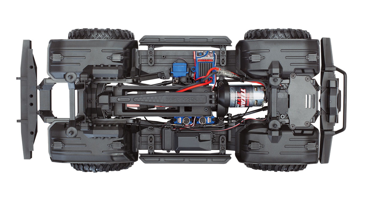 Traxxas TRX-4  Kit Bausatz Crawler ohne Akku, ohne Lader