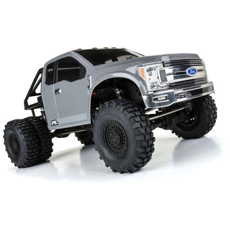 Proline 1_10 2017 Ford F-250 Super Duty Cab-Only Klare Karosserie 12.3 WB Crawler - RC-Zubehoer