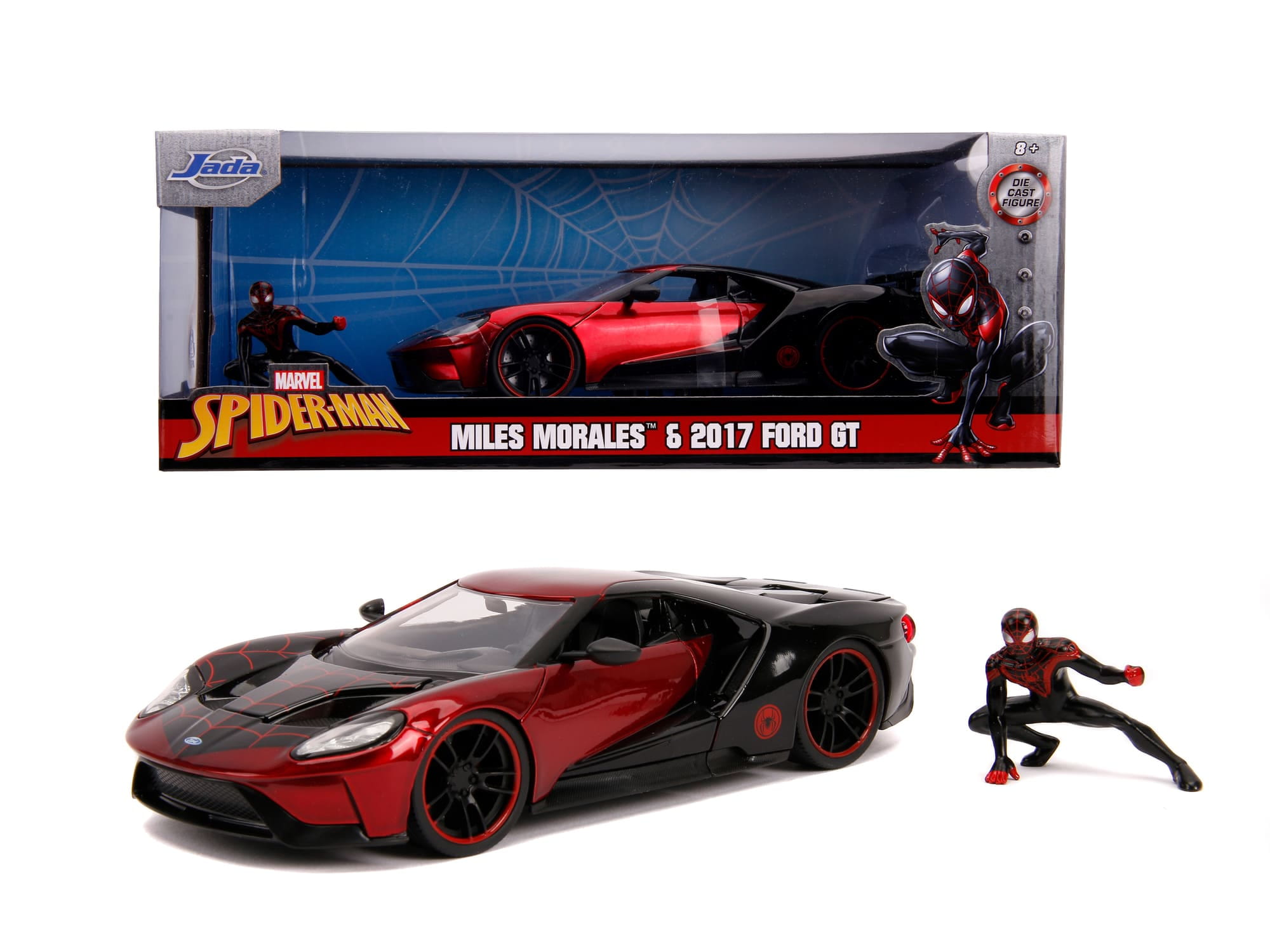 Jada Marvel Miles Morales 2017 Ford GT 1_24 - RC-Zubehoer