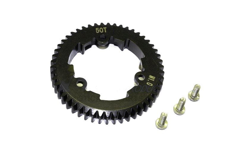 GPM Stahl Hauptzahnrad 50T _Modul 1.0_ fuer Traxxas XO-01_ MAXX - RC-Zubehoer