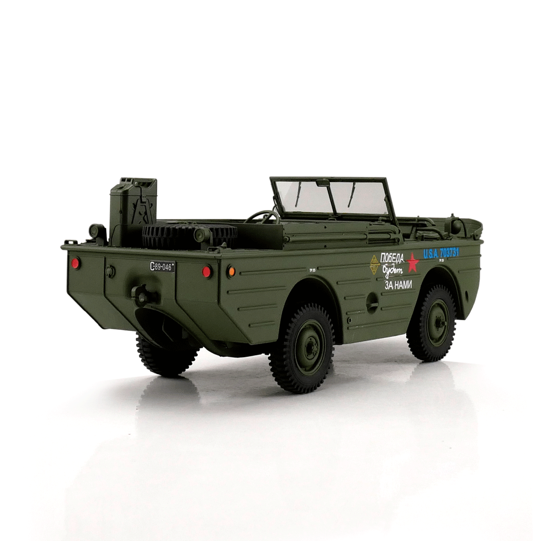 RC Ford GPA Amphibien Schwimmwagen 1_16 im Wasser und auf dem Land