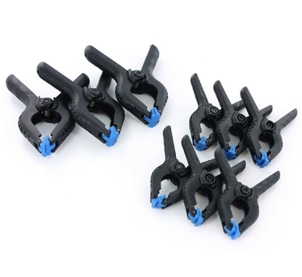 Krick Nylon Grip Klemmen - 3x75mm + 6x50mm