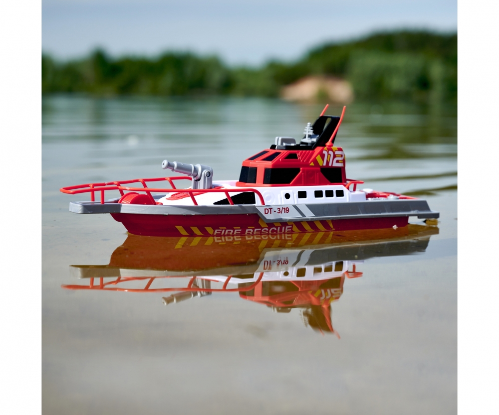 Dickie RC Fire Boat, RTR Komplett Set