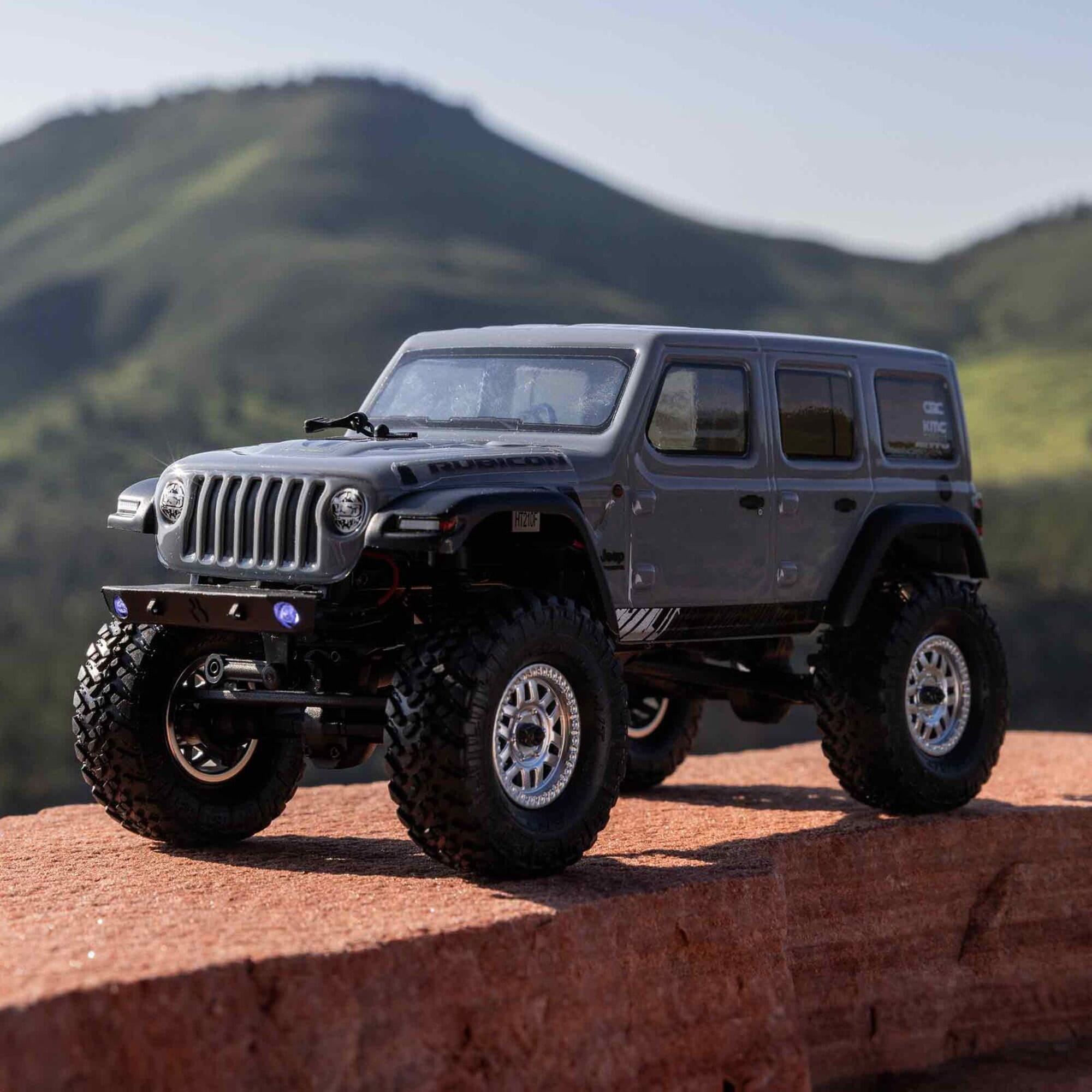 axial scx24 jeep wrangler jlu 4x4 rtr rock crawler mit akku und ladegeraet Axial SCX24 Jeep Wrangler JLU 4X4 RTR – Detailgetreue Karosserie und robuste Ausstattungen
