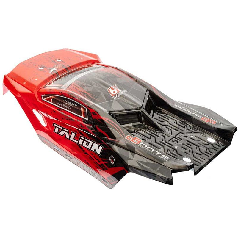 Arrma AR406135 Body Red_Black Pntd W_Decal Talion 6S BLX - RC-Zubehoer